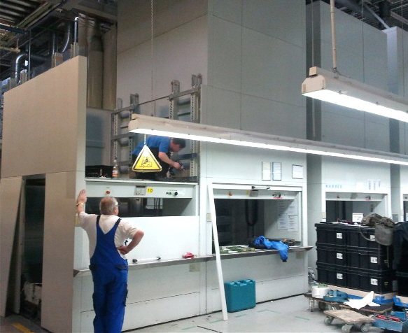 Kardex-Shuttle NT Demontage